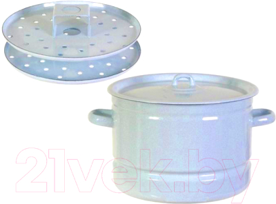 Мантоварка Лысьвенские эмали 2220/Рб/СО (две сетки) - фото