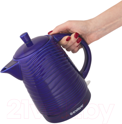 Электрочайник Endever KR-470C (фиолетовый)