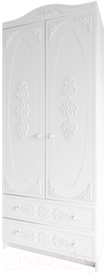 Шкаф ДСВ МС Ki-Ki ШД 900.1 (белый) - фото