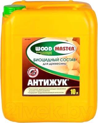 Защитно-декоративный состав WoodMaster Антижук Биоцидный - фото