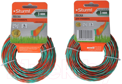 Леска для триммера Sturm! GT3535-3.0-3S-15