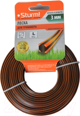 Леска для триммера Sturm! GT3535-3.0-G4-15 - фото