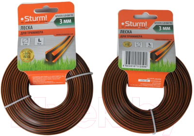 Леска для триммера Sturm! GT3535-3.0-G4-15