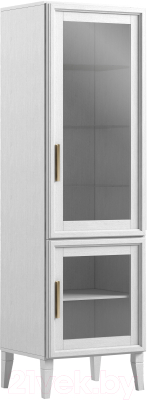 Шкаф с витриной Молодечномебель Charlie D-2 ВМФ-1525 правый - фото