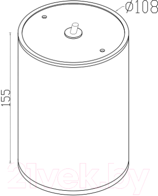 Светильник уличный Maytoni Bar O306CL-L12GF