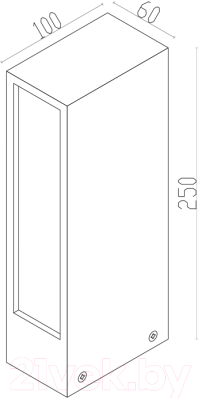Светильник уличный Maytoni Hof O422FL-L6GF