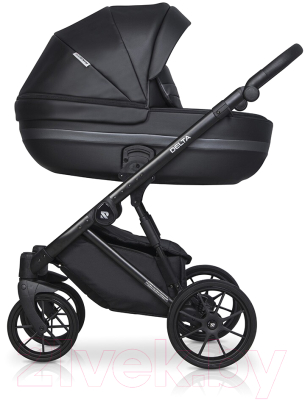Детская универсальная коляска Riko Basic Delta Ecco 3 в 1 (15/черный)