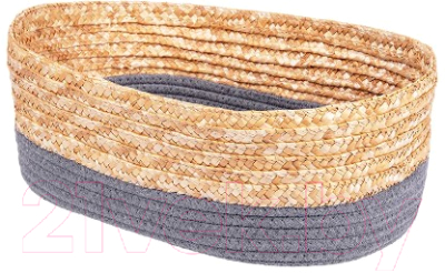 Корзина Natural House Сканди 330x220x140 / QR-23L (графит) - фото