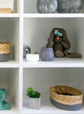 Корзина Natural House Сканди 290x190x120 / QR-23M (графит)