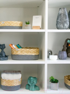 Корзина Natural House Сканди 290x190x120 / QR-23M (графит)