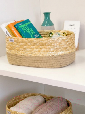 Корзина Natural House Сканди 330x220x140 / QR-24L (какао)