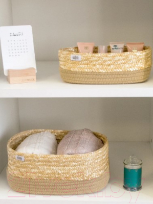 Корзина Natural House Сканди 260x160x100 / QR-24S (какао)