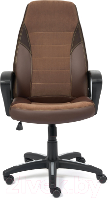 Кресло офисное Tetchair Inter кожзам/флок/ткань