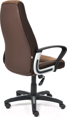 Кресло офисное Tetchair Inter кожзам/флок/ткань