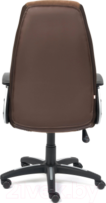 Кресло офисное Tetchair Inter кожзам/флок/ткань