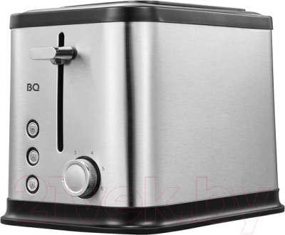 Тостер BQ T1005 (черный/серебристый) - фото