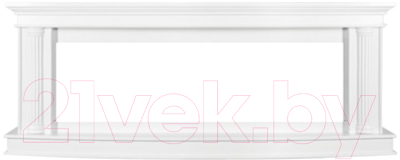 Портал для камина Смолком Deli V60 (бьянко белый) - фото