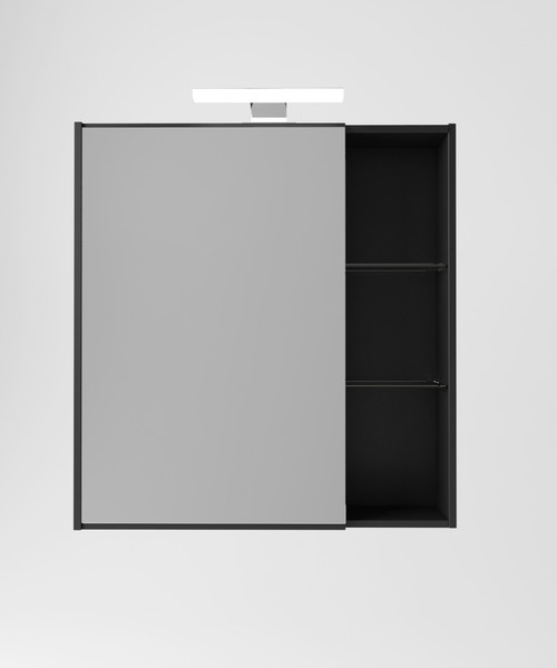 Шкаф с зеркалом для ванной Акватон Амели 80