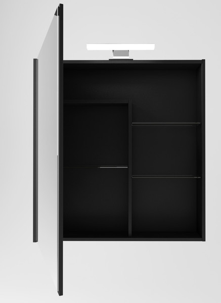 Шкаф с зеркалом для ванной Акватон Амели 80