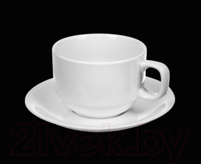 Чашка с блюдцем Chan Wave Classic фк0137