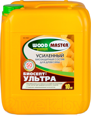 Защитно-декоративный состав WoodMaster Биосепт Ультра - фото