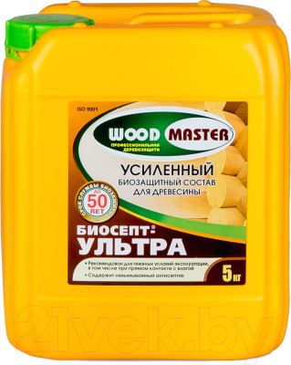 Защитно-декоративный состав WoodMaster Биосепт Ультра - фото
