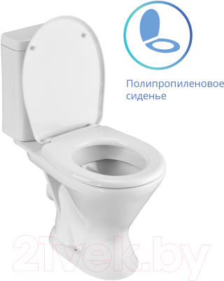 Унитаз напольный Santeri Грация 1P2103S0000BF