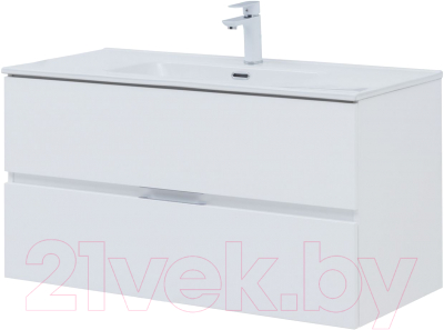 Тумба под умывальник Aquanet Алвита New 100 / 277518 - фото