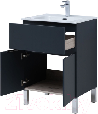 Тумба под умывальник Aquanet Алвита New 60 / 277547