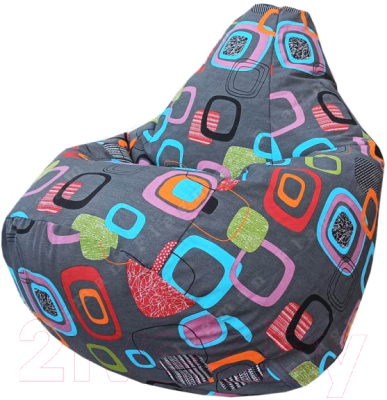 Бескаркасное кресло Flagman Груша Мега Г3.4-15 (мумбо) - фото