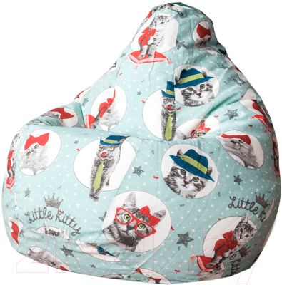 Бескаркасное кресло Flagman Груша Мега Г3.4-17 (китти) - фото