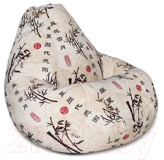 Бескаркасное кресло Flagman Груша Мега Г3.4-22 (бамбук) - фото