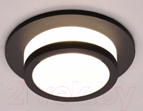 Точечный светильник ЭРА KL89 BK / Б0054357 - фото