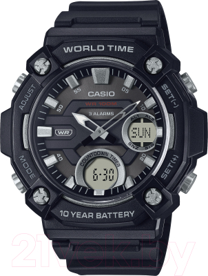 Часы наручные мужские Casio AEQ-120W-1A - фото