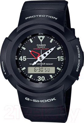 Часы наручные мужские Casio AW-500E-1E - фото