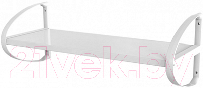 Полка для ванной Berossi АС 27001000 (снежно-белый) - фото