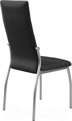 Стул DikLine Галс-М (хром/кожзам Pegaso черный)