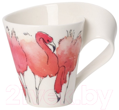 Кружка Villeroy & Boch NewWave Caffe Animals of the World Flamingo / 10-4155-9100 - фото