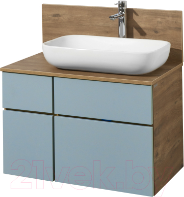 Тумба под умывальник Акватон Мишель 80 (1A256801MIX30 + 1A256603MIDR0)