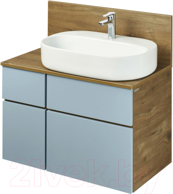 Тумба под умывальник Акватон Мишель 80 (1A256801MIX30 + 1A256603MIDR0)