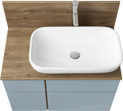 Тумба под умывальник Акватон Мишель 80 (1A256801MIX30 + 1A256603MIDR0)