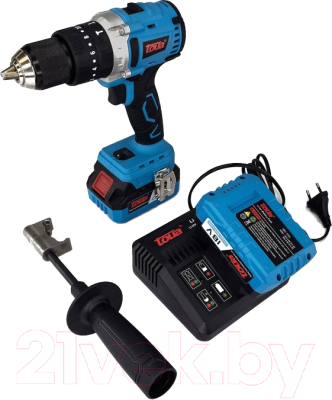 Аккумуляторная дрель-шуруповерт Toua DBLID180-1 (1АКБ+ЗУ)