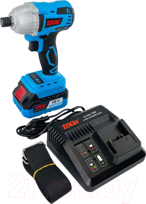 Аккумуляторный шуруповерт Toua DBLSD180-1 (1АКБ+ЗУ)