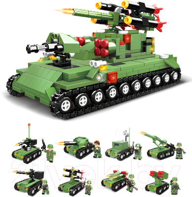 Конструктор Woma Военная техника / C0880 - фото