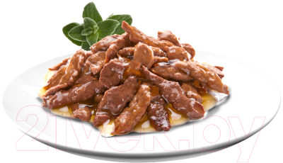 Влажный корм для кошек Sheba Ломтики в соусе. Утка