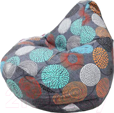 Бескаркасное кресло Flagman Груша Мега Г3.4-107 (рингс) - фото