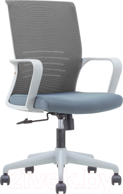 Кресло офисное Norden Betta / CH-223B-HS (серый/серый/серый) - фото