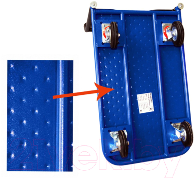 Тележка платформенная Стелла-техник КП-150-160-К