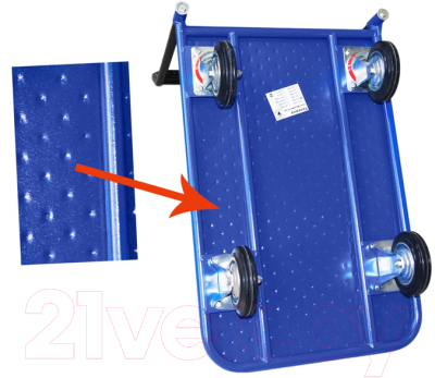 Тележка платформенная Стелла-техник КП-300-125-И