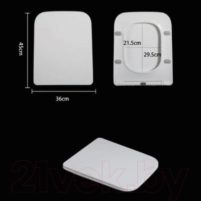 Сиденье для унитаза WeltWasser 5020 MT-BL